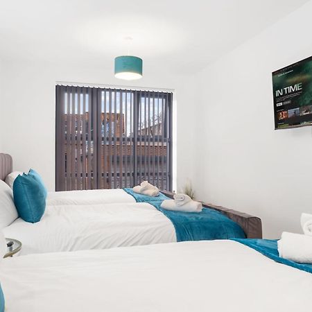 Ebra Stays - Choice Of 2 Or 3 Individual Beds - Luxury New Build Apartment ✪ City Centre, Digbeth ✓ Smart Tv'S & Large Corner Sofa - Μπέρμιγχαμ Εξωτερικό φωτογραφία