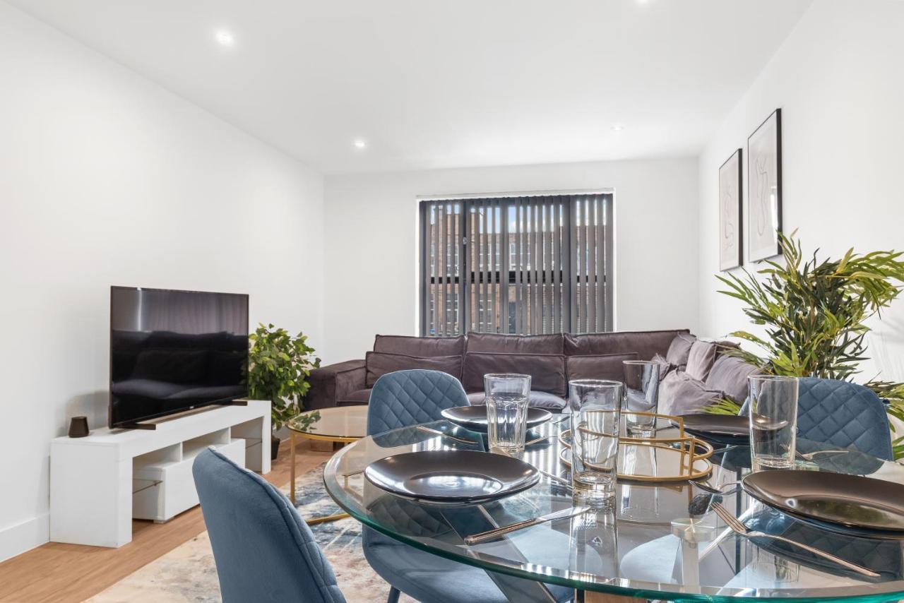 Ebra Stays - Choice Of 2 Or 3 Individual Beds - Luxury New Build Apartment ✪ City Centre, Digbeth ✓ Smart Tv'S & Large Corner Sofa - Μπέρμιγχαμ Εξωτερικό φωτογραφία