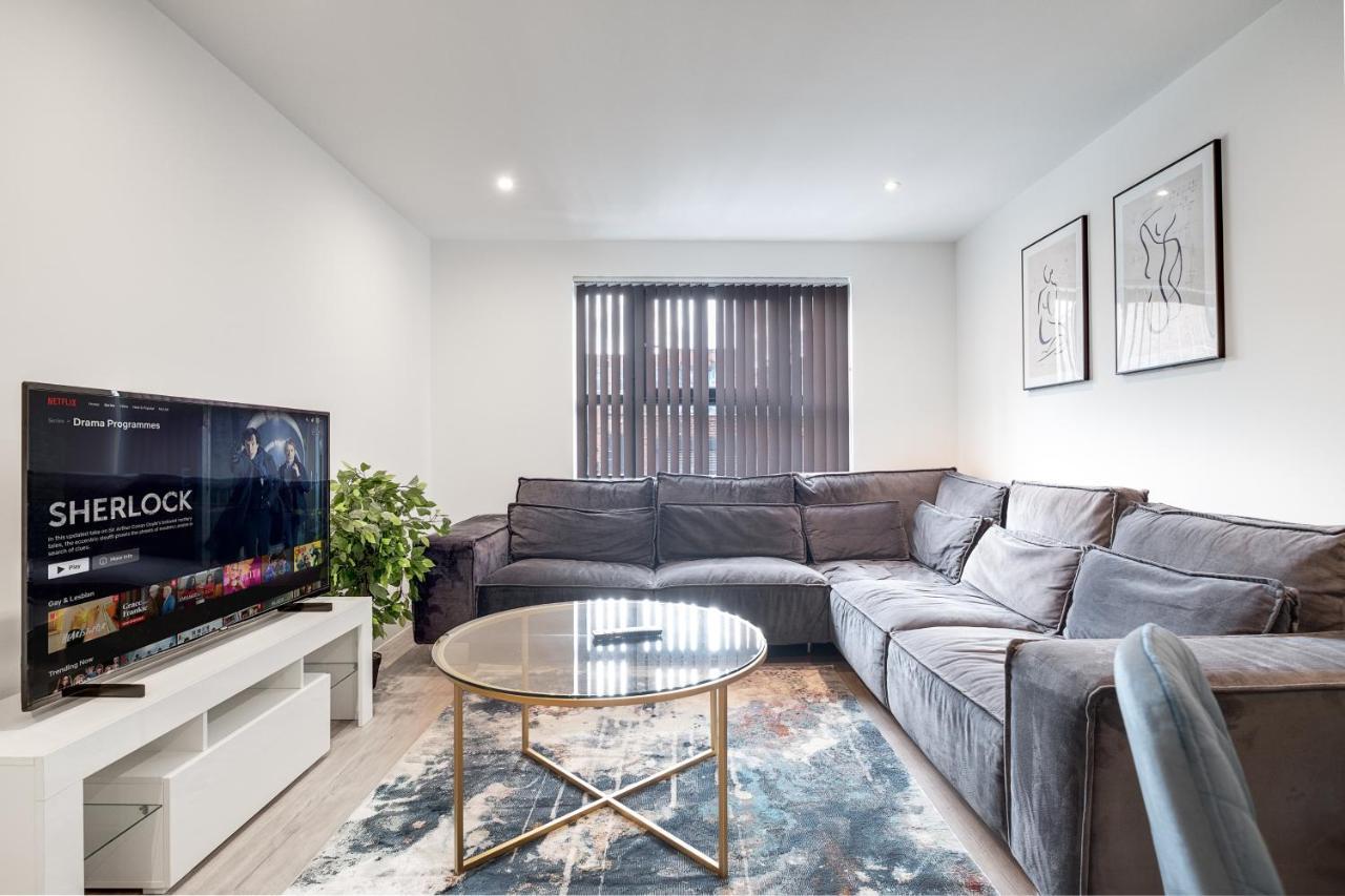 Ebra Stays - Choice Of 2 Or 3 Individual Beds - Luxury New Build Apartment ✪ City Centre, Digbeth ✓ Smart Tv'S & Large Corner Sofa - Μπέρμιγχαμ Εξωτερικό φωτογραφία