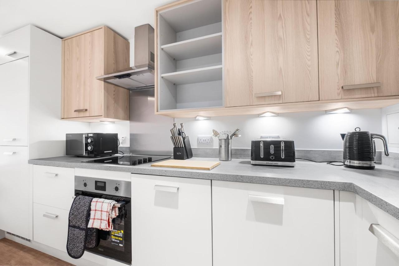 Ebra Stays - Choice Of 2 Or 3 Individual Beds - Luxury New Build Apartment ✪ City Centre, Digbeth ✓ Smart Tv'S & Large Corner Sofa - Μπέρμιγχαμ Εξωτερικό φωτογραφία