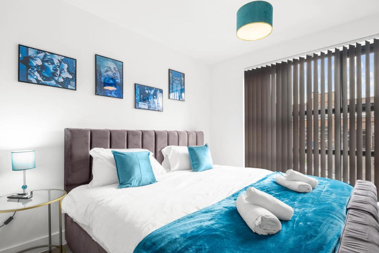 Ebra Stays - Choice Of 2 Or 3 Individual Beds - Luxury New Build Apartment ✪ City Centre, Digbeth ✓ Smart Tv'S & Large Corner Sofa - Μπέρμιγχαμ Εξωτερικό φωτογραφία